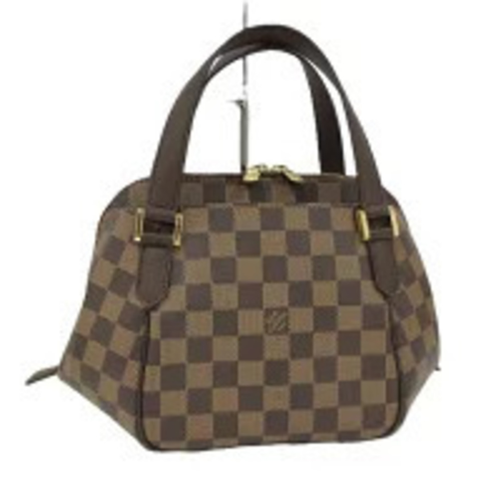 LOUIS VUITTON Belem Handbag Damier Ebene Brown